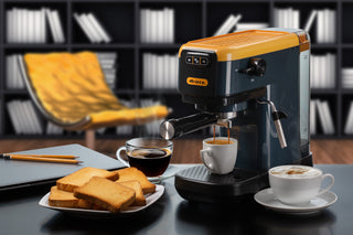 Espresso Machine 15Bar,1300W, Aquamarine color