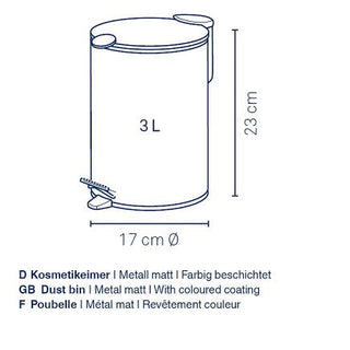 Dust Bin Mats 3L
