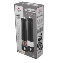 Load image into Gallery viewer, Electric mill pepper and salt, 2pcs set
