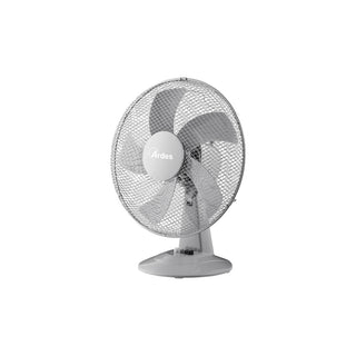 Desk Fan Steelo 16'', 50W, 5 Blades, Grey