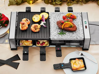 Raclette Cheese&grill inox mix grill