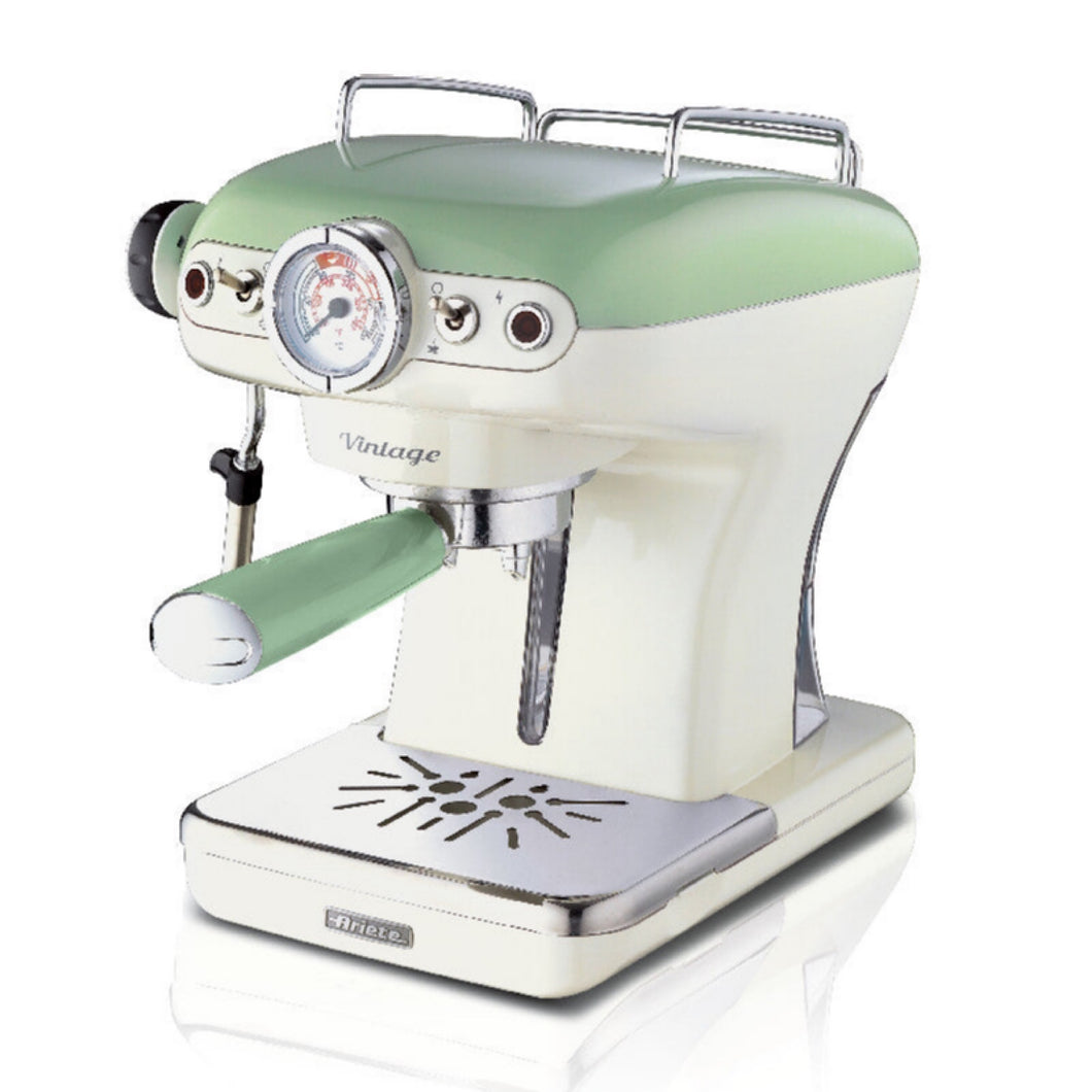 Vintage Espresso Machine Green