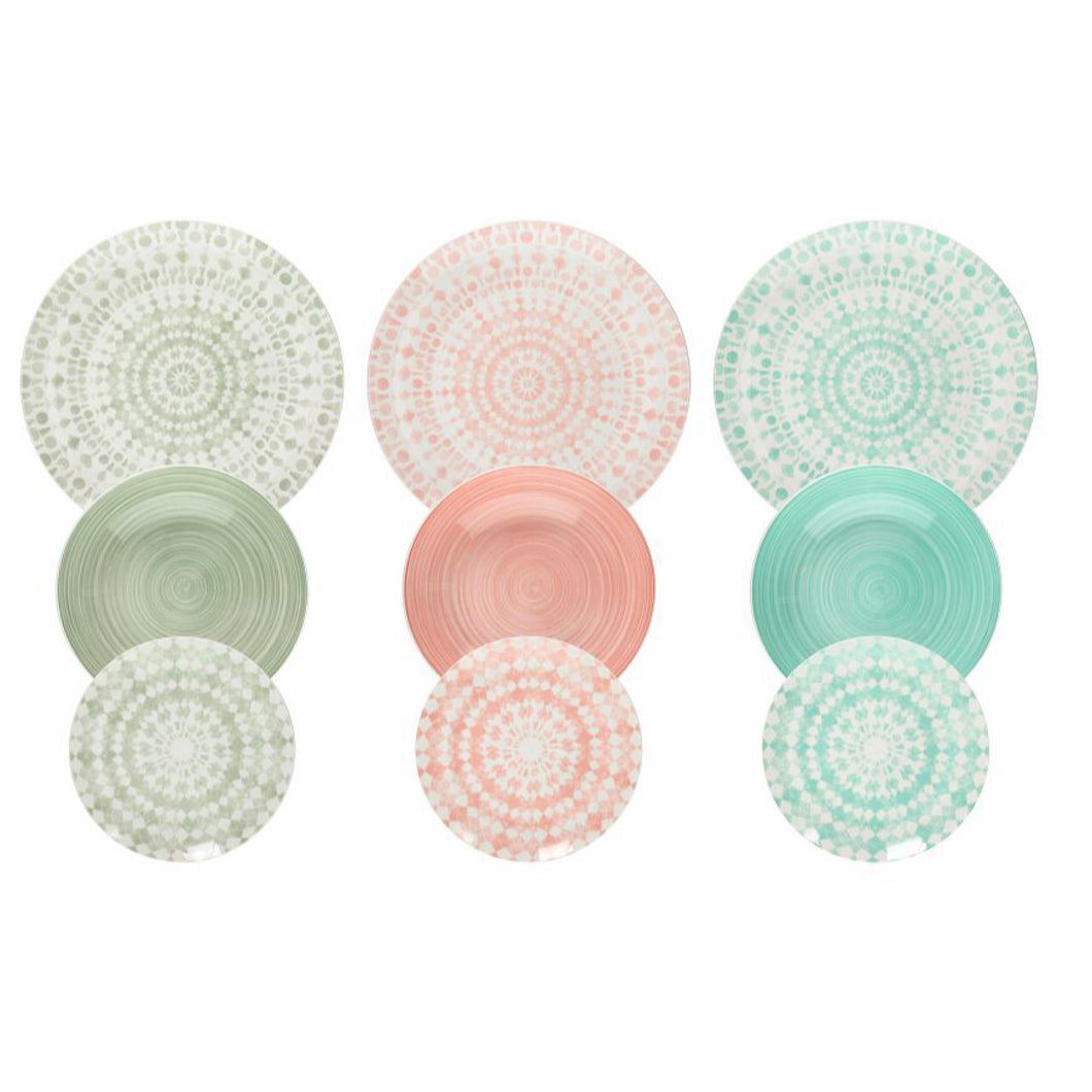 Metropol Gipsy Soft Dinner Set 18pcs