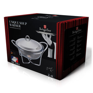 Soup warmer, 2,4L , stainless steel