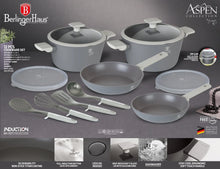 Load image into Gallery viewer, 12-Piece Kitchen Stackable Cookware Set Aspen Collection
