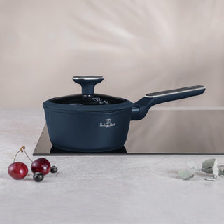 Sauce pan With Lid, 16 cm ,Deep Sea