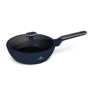 Deep Frypan with Lid 24 cm, Deep Sea