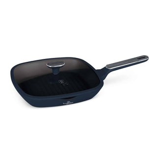 Grill Pan With Lid 28 cm , Deep Sea