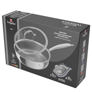 Deep Frypan with Lid 24 cm, Eternal Collection