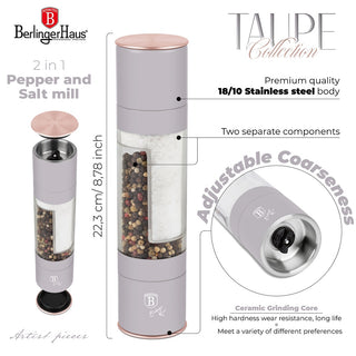 2 in 1 pepper and salt mill