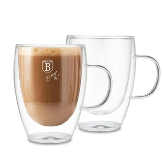 2 pcs glass cup set
