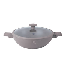 Load image into Gallery viewer, Casserole Wok with lid, 30 cm Taupe
