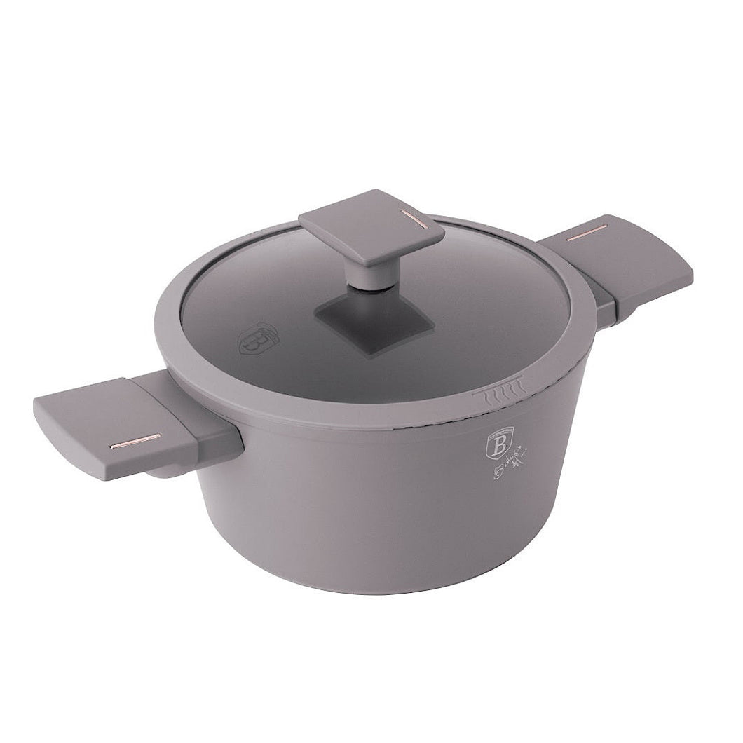 Casserole with lid, 30 cm, Taupe