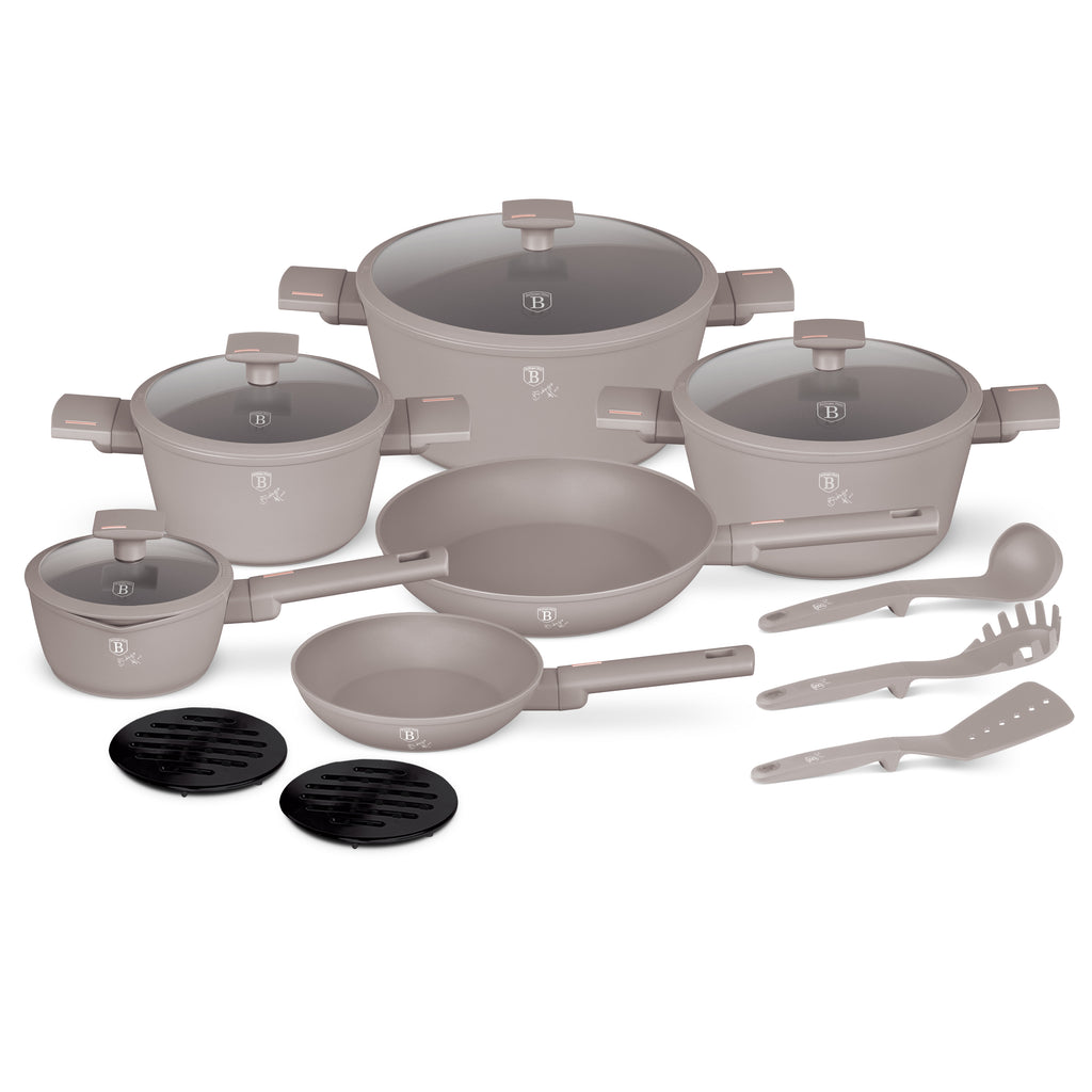 15-Piece Kitchen Stackable Cookware Set – Macucina Store