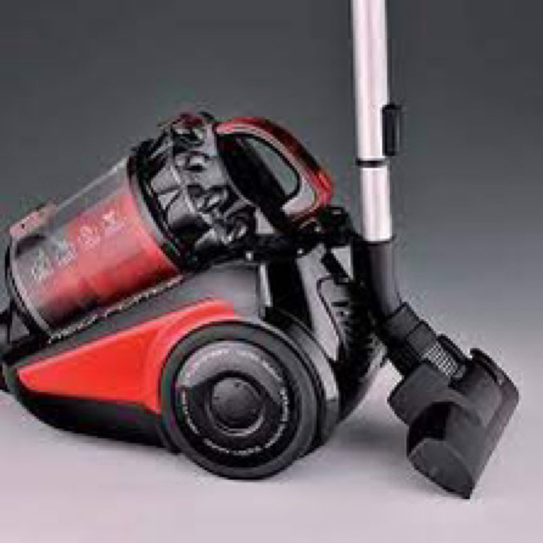 Bagless Vacuum Cleaner Extreme Force, Grey/Red,2200W