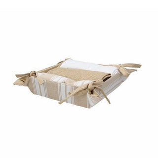 Square Basket 18x18+3 Towels 50x70 Textile