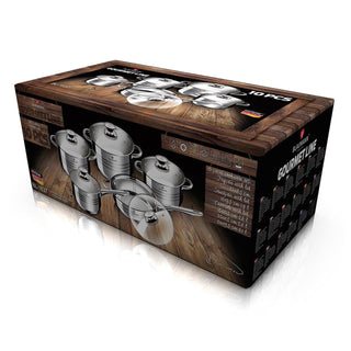 10 pcs cookware set, Gourmet Line