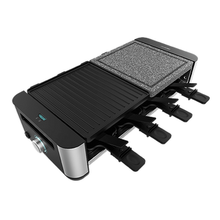 Raclette Cheese&grill inox mix grill