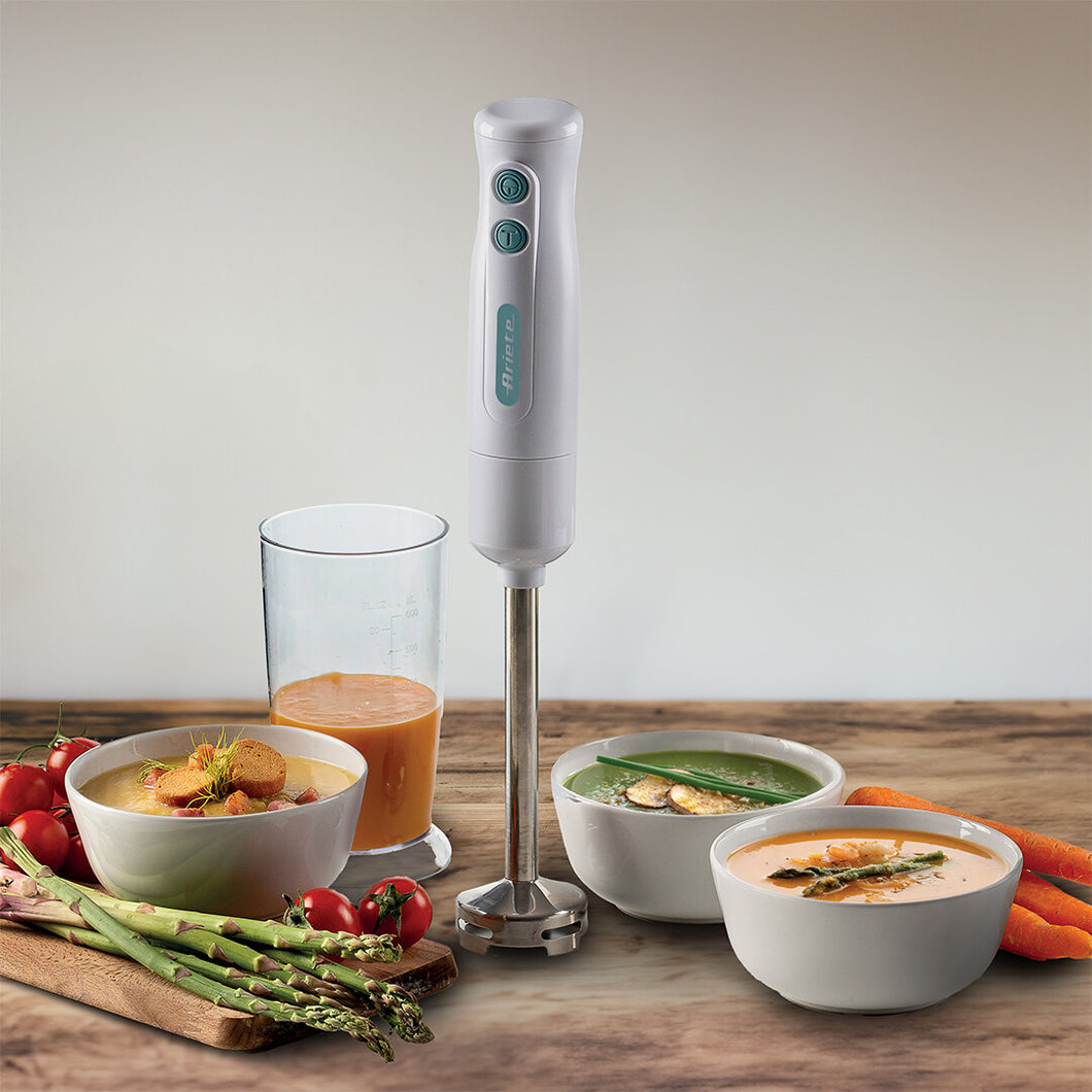 Hand Blender With Stainless Steel Blade Grey