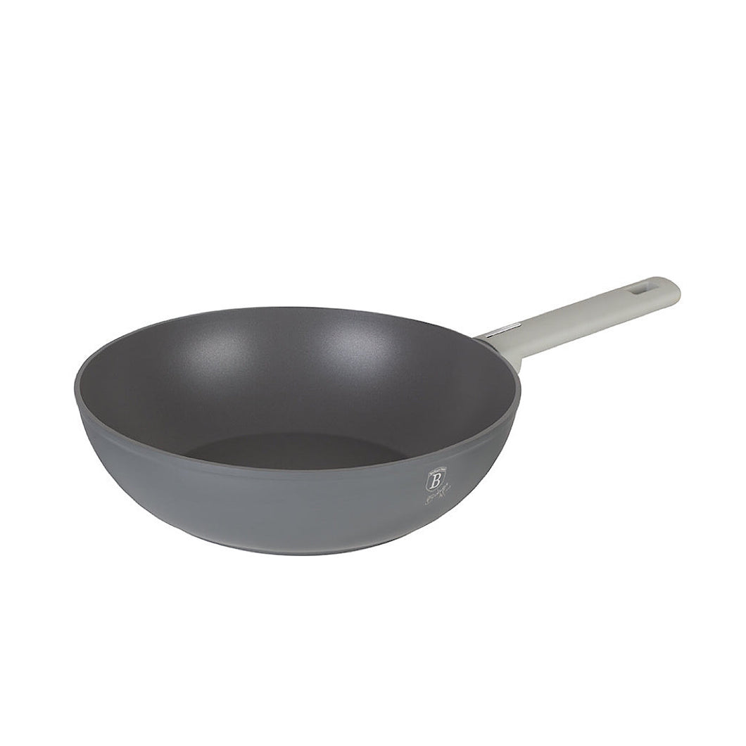 Wok, 28 cm Grey Matt