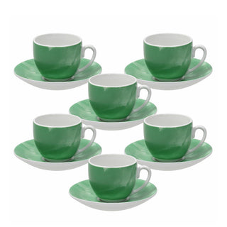 Sfera Colorplay Coffee Cup & Saucer Set of 6 pcs