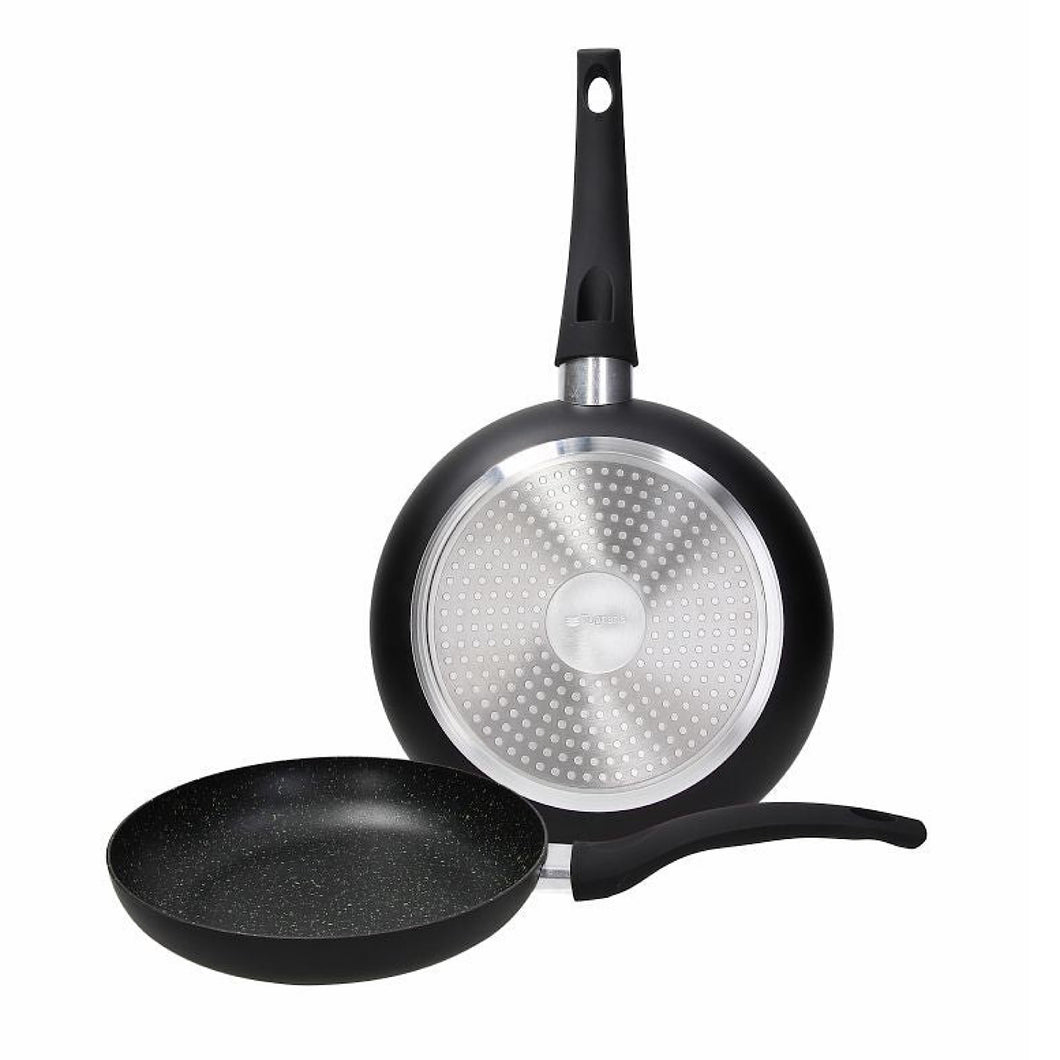 Grancuci Rock In Black Line Set 2 Pans 26-30cm