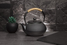 Load image into Gallery viewer, Cast iron Teapot with filter 1.2L
