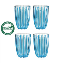 Load image into Gallery viewer, DolceVita Set of 4 Glasses Blue
