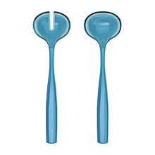 Load image into Gallery viewer, DolceVita Salad Servers Blue
