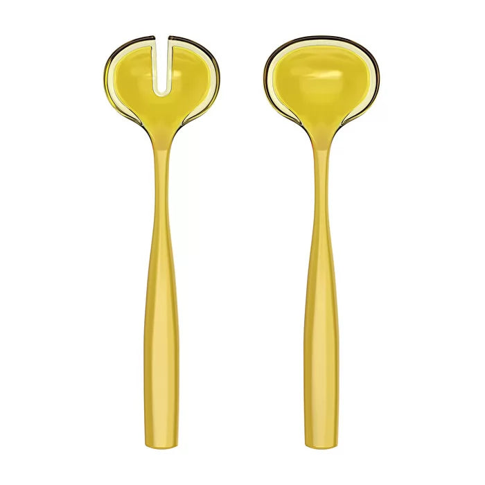 DolceVita Salad Servers Yellow