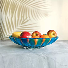 Load image into Gallery viewer, DolceVita Centerpiece/Fruit bowl Turquoise
