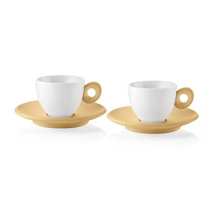 Everyday Set Of 2 Espresso Cups yellow