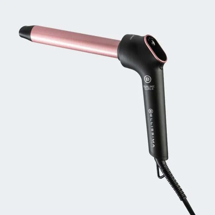 L-shaped hair curler to create soft and defined curls Sublime Curls