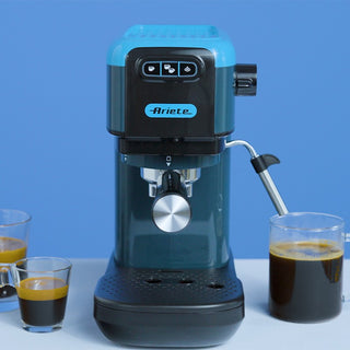 Espresso Machine 15Bar,1300W, Aquamarine color