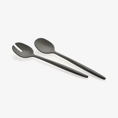 Salad Servers Tierra Black