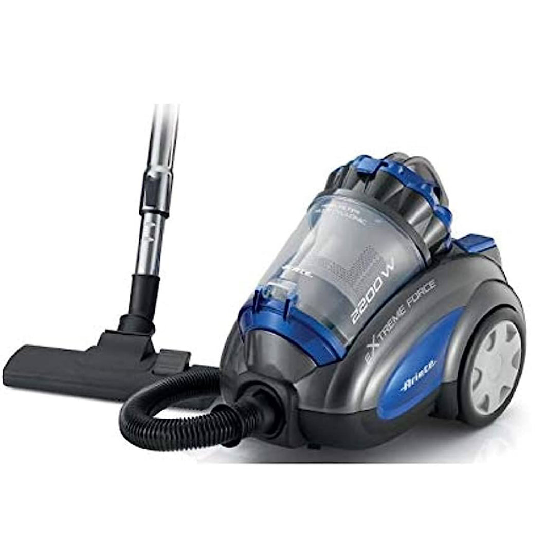 Bagless Vacuum Cleaner Extreme Force, Grey/Blue,2200W