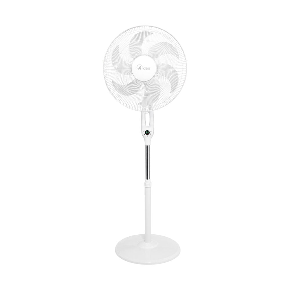 Digital Stand Fan, 6 Speeds