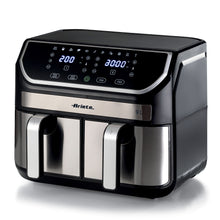 Load image into Gallery viewer, Dual Air Fryer 9L ,2100W, Stainless Steel
