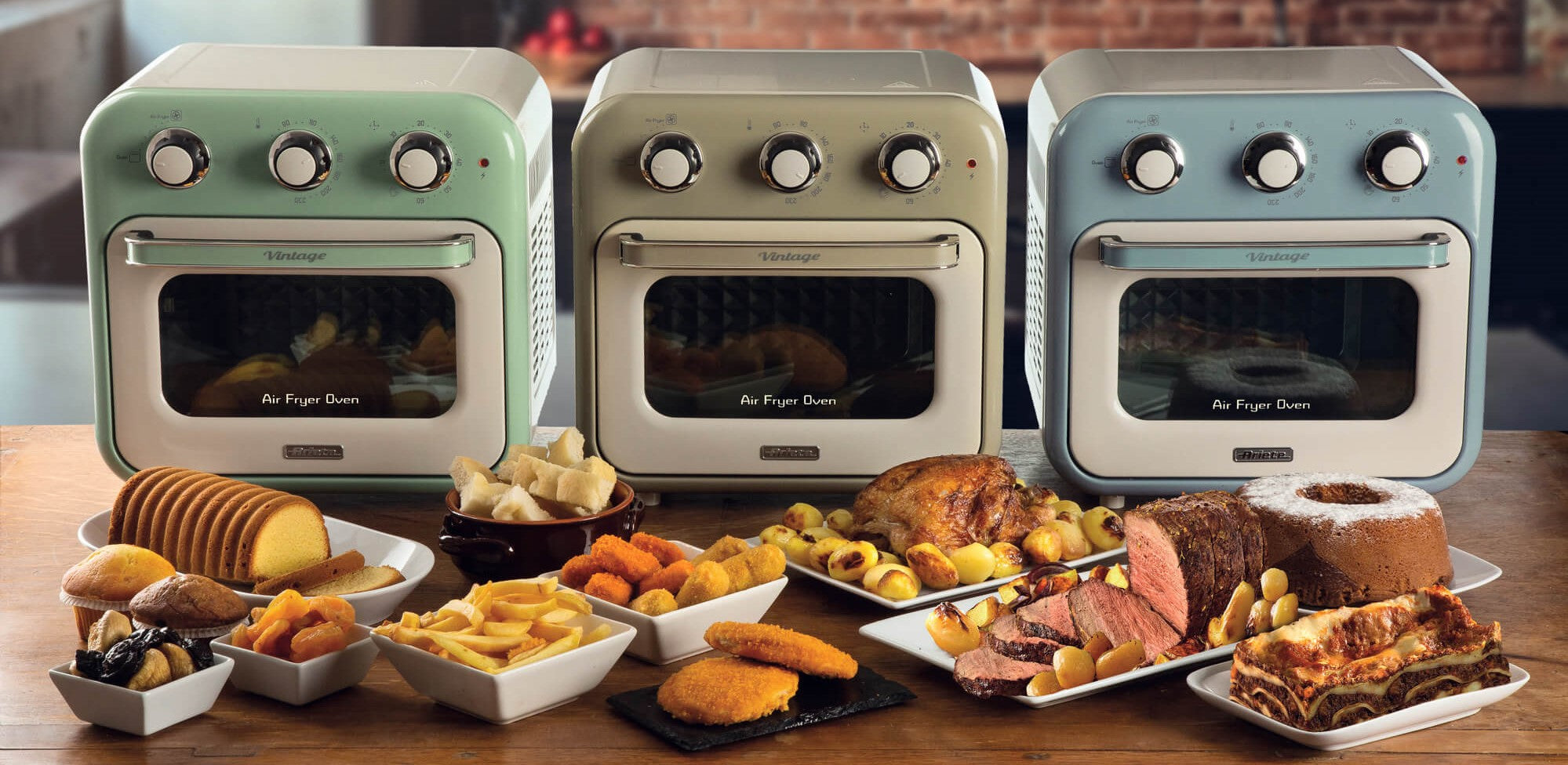 Vintage Air Fryer Oven 16L,1400W, Rotisserie – Macucina Store