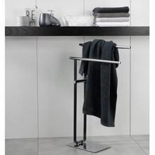 Load image into Gallery viewer, Bath Towel Ladessa Stone Grey 70cm x W 140cm
