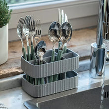 Load image into Gallery viewer, &#39;Drain &amp; Safe&#39; Cutlery Drainer
