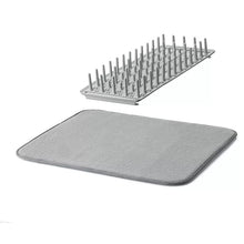 Load image into Gallery viewer, &#39;Dry &amp; Safe&#39; Dish Drainer With Mat Clay
