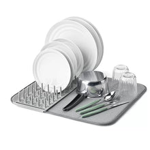 Load image into Gallery viewer, &#39;Dry &amp; Safe&#39; Dish Drainer With Mat Milk White
