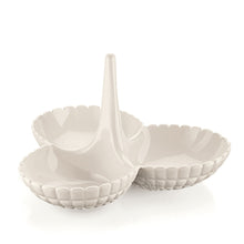 Load image into Gallery viewer, Hors d’oeuvres dish Tiffany Taupe
