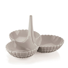 Load image into Gallery viewer, Hors d’oeuvres dish Tiffany Taupe
