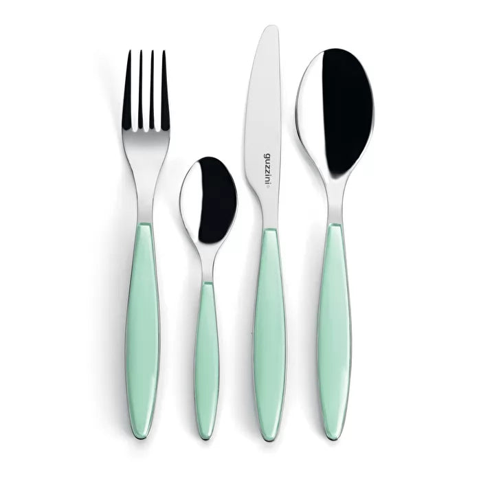 24-Piece Cutlery Set Feeling- Aqua Green