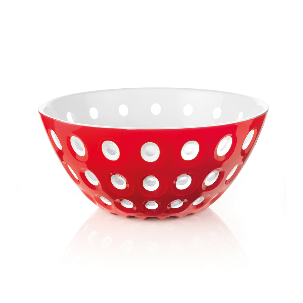 Bowl 20cm Le Murrine Red/White/Transparent Red