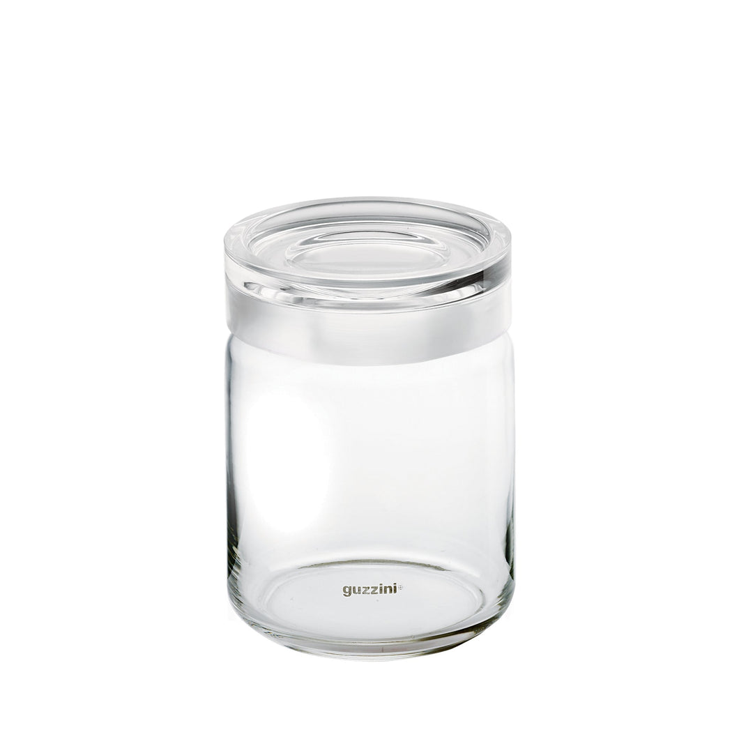 Storage Jar L 1000cc Clear