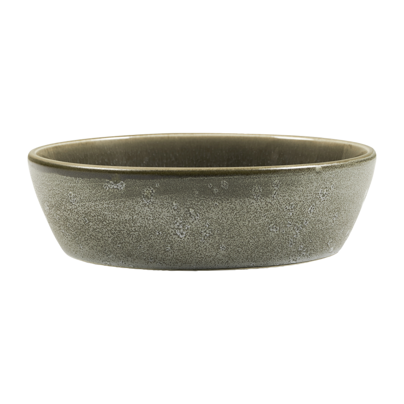 Stoneware Soup Bowl 18cm Grey/ Grey