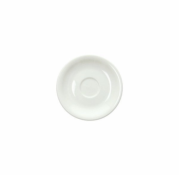 Attitude Bianco Moka Saucer